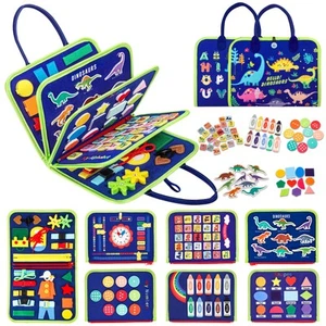 Busy Board for 1 2 3 4 5 6 Year Old , Montessori Toys Preschool Educational A... - Picture 1 of 8