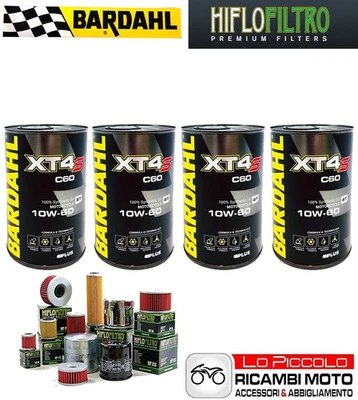 Cutting 4 OIL [BARDAHL] XT4-S 10w60 + FILTER Kawasaki ZX-10R 1000 NINJA 2009 - Image 1 of 4