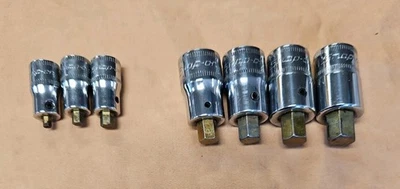 Snap On 7pc 3/8 & 1/4 drive Metric  7pc Hex Bit Socket Set - Image 1 of 4
