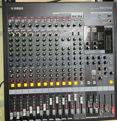 Yamaha MGP16X 16-Channel Mixer Premium Mixing Console 100 - 240 V 50/60 Hz Japan - Image 1 of 4