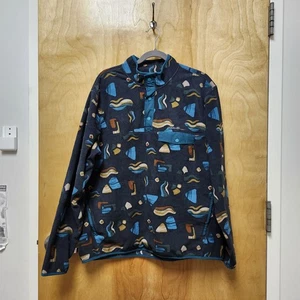 Eddie Bauer Gr. XL Chutes Mock Neck Fleece Snap Pullover Komfort Freizeit - Bild 1 von 9