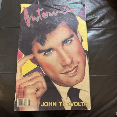 John Travolta - Interview Magazine - Andy Warhol - June 1985 - Number 6 - Image 1 of 4