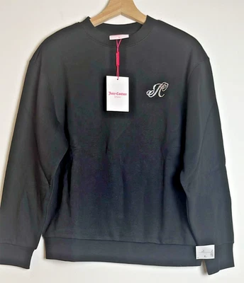 JUICY COUTURE - LOGO SWEATSHIRT - SIZE M - BLACK - Image 1 of 4