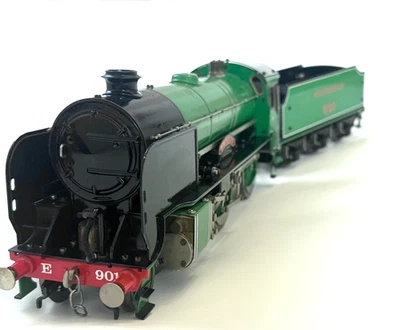 ASTER Live Steam Southern 901 4-4-0 Schools Class Gauge 1 Alcohol Fired Brass - Image 1 of 4