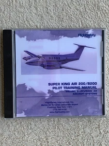 Super King Air 200/ B200 Pilot Training Manual CD FlightSafety Volume 2 - Picture 1 of 7