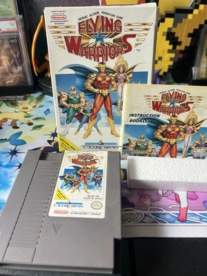 Flying Warriors (Nintendo, 1991) NES CIB Complete in Box - Image 1 of 4