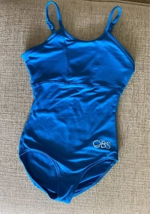 Größe Jugend Large Orlando Ballettschule Level 1A & 1B türkis Camisole Trikot - Bild 1 von 4