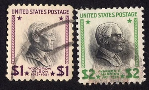 Scott #832-833 Wilson & Harding Single Stamps - Used - Picture 1 of 1