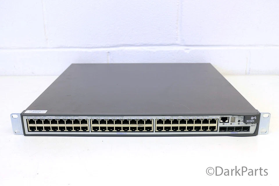 3COM 3CR17172-91 SuperStack 4 Switch 5500-EI PWR 52-Port Switch - Image 1 of 1