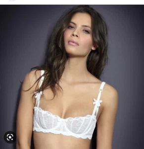 Agent provocateur love demi bra white size 30D - Picture 1 of 4