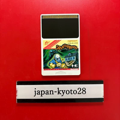 SPLATTER HOUSE PCE namco NEC PC Engine From Japan JP - Image 1 of 4