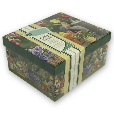 500 Piece Puzzle MEGA Brands - 2008 - Garden Delights Songbirds - 50561 - NEW - Image 1 of 4