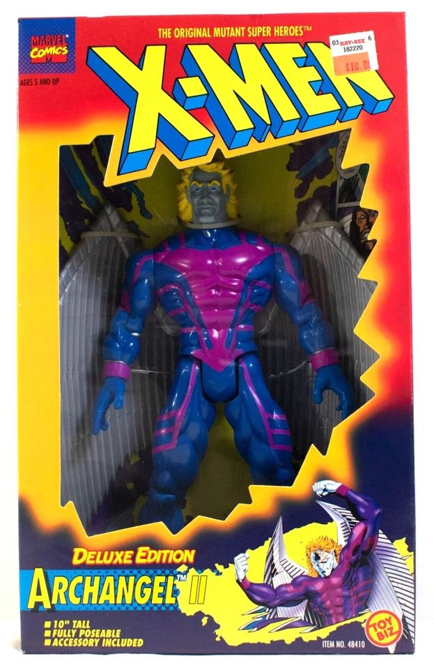 1995 X-men Archangel II Deluxe 10" Action Figure ToyBiz Toy Biz Marvel