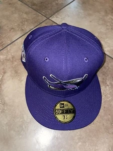 7 7/8 tampa bay rays dark purple icy blue UV exclusive fitted new era Very Rare - Picture 1 of 3