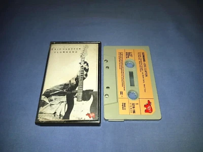 ERIC CLAPTON SLOWHAND CASSETTE TAPE ALBUM - Image 1 of 2