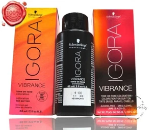 Schwarzkopf Igora Vibrance Tone on Tone Coloration HAIR COLOR 2.02 oz CHOOSE COL - Picture 1 of 8