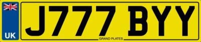 JIBBY PRIVATE NUMBER PLATE J777 BYY CAR REG WITH FEES PAID JIBRAN JIBS JIB JABBY - Image 1 of 3