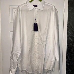 CAMISA RRL ETIQUETA BLANCA MORADA TALLA XXL NUEVA CON ETIQUETAS - Imagen 1 de 8