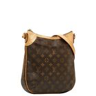 Louis Vuitton Monogram Odeon Pm Crossbody Shoulder Bag M56390 Brown Pvc Ca0140