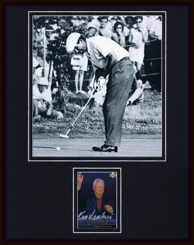 Ken Venturi Signed Framed 11x14 Photo Display  - Изображение 1 из 1