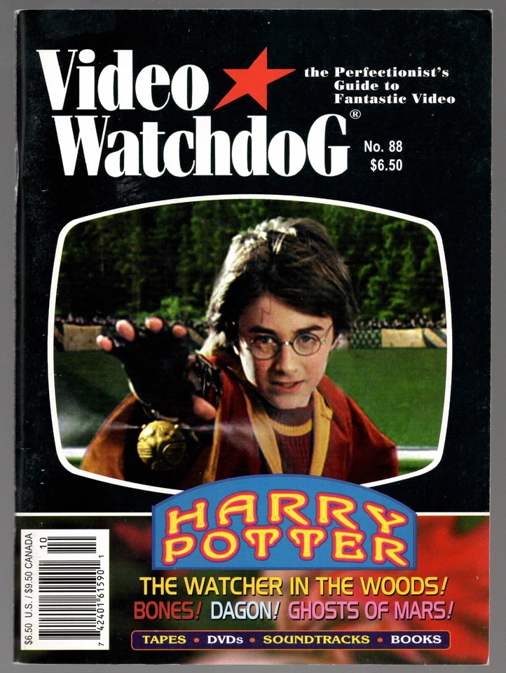 Video Watchdog #88 October 2002 Harry Potter Watcher in the Woods Cannibals - Image 1 of 3