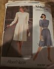 Vintage Vogue Sewing Pattern Albert Nipon 1301 Size 14 Misses Dress