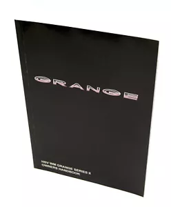 MANUAL DEL PROPIETARIO HSV ORIGINAL WM2 GRANGE SERIE E VE HSV-00A-091301 NUEVO - Imagen 1 de 2