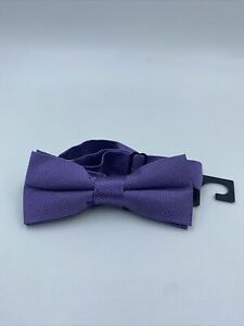 Nordstrom Kid’s Boy's Toddler Silk Bow Tie Purple One Size NWT N1