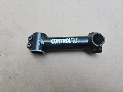 Vintage Control Tech 1-1/8" Threadless Stem 135mm Long 25.4mm Clamp Black - Image 1 of 4