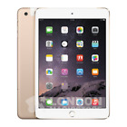 Apple iPad Mini 4th Gen 32GB Gold Wi-Fi + 4G Cellular 7.9" - Excellent Condition