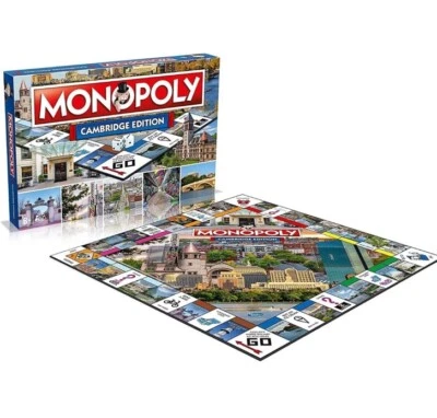 Monopoly Cambridge Edition Massachusetts Classic Board Game New & Sealed - Image 1 of 3