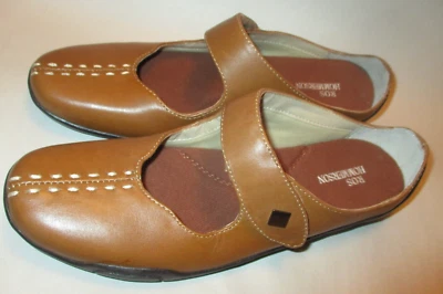 Nuevo equipaje Ros Hommerson Candice para mujer 6SS color cuero, cómodo Mary Janes Foto 1 de 4