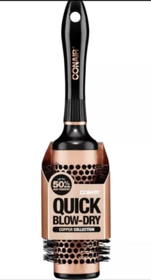 Cepillo de pelo cuadrado térmico de secado rápido Conair Foto 1 de 4