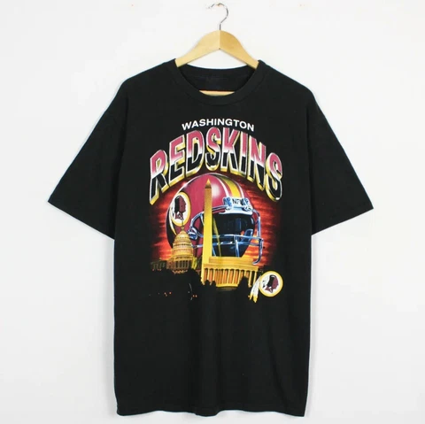 90s Washington Redskins T Shirt Gift For Fans  NFL Football Vintage Cover