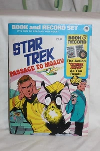 STAR TREK Book And Record Set Passage To Moauv 45rpm 7" EP 1975 PR-25 - Picture 1 of 3