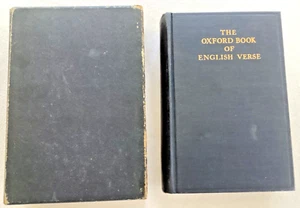 🍒 The Oxford Book of English Verse 1250-1918 w/ Slipcase Vintage 1940 🍒 - Imagen 1 de 9