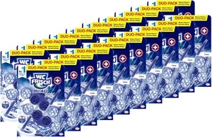 WC FRISCH Kraft Aktiv Blauspüler Chlor Reiniger Duftsteine extra Frische 20x100g - Bild 1 von 7