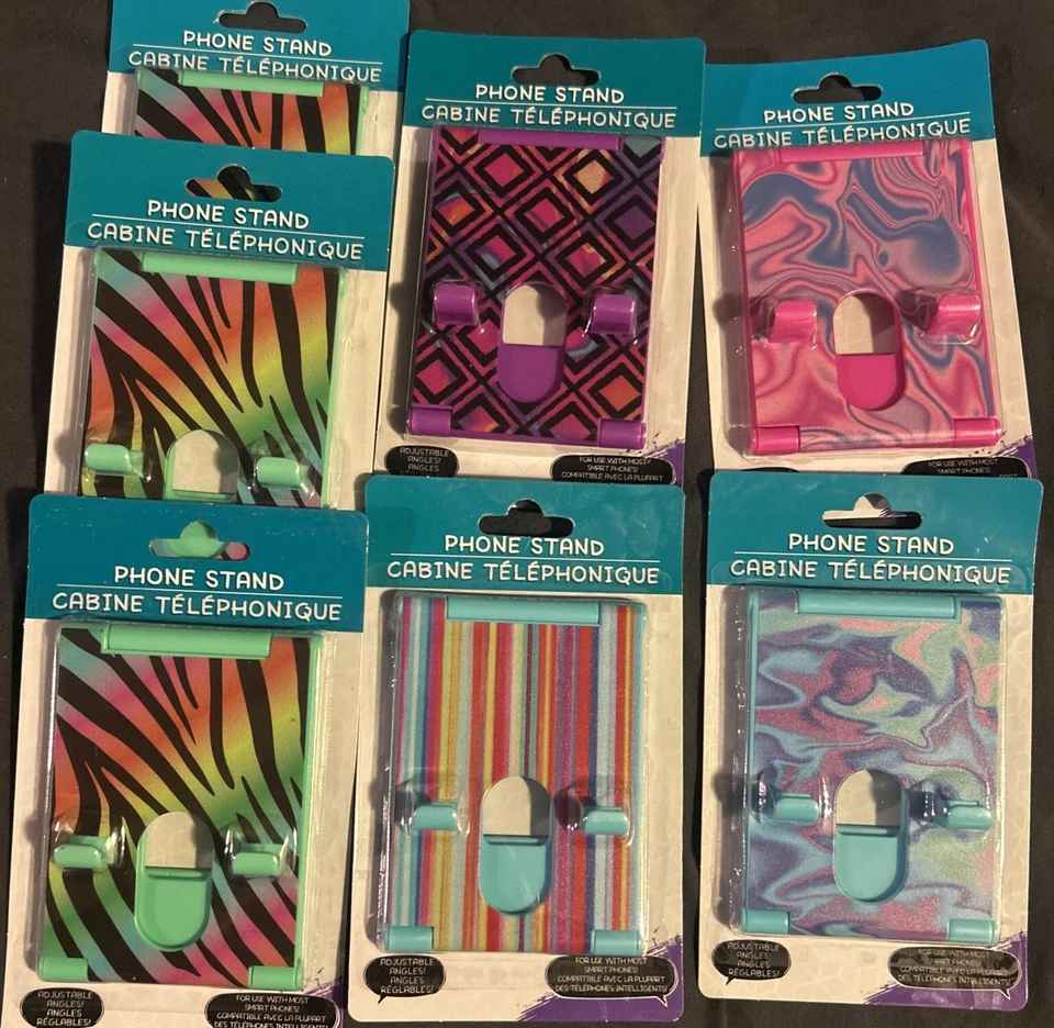 New Universal Foldable Cell Phone Desk Stand Holder Mount Cradle Adjustable - Image 1 of 3