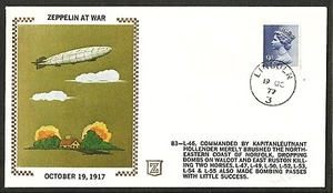 1977 V.F. FDC Colorano Silk Cachet History Aviation & The Graf Zeppelin L-46 - Picture 1 of 1