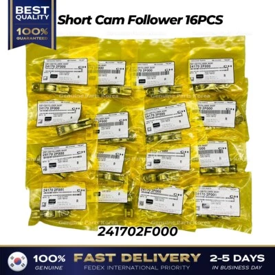 ⭐Genuine⭐ Short Cam Follower 16PCS 241702F000 for Hyundai Kia - Image 1 of 4