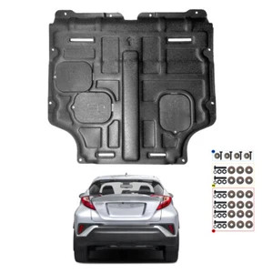 Engine Splash Shield For Toyota C-HR 2018-2022 Black Under Engine Guard Mudguard - Imagen 1 de 9
