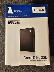 Seagate Game Drive SSD 1TB - Compatible with PS4 & PS5 NEW! - Picture 1 of 2