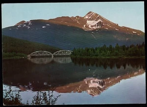 Bardudalen Tal und der Berg Istind Norwegen Postkarte - Bild 1 von 2