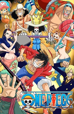 RICH HILL PRODUCTIONS BB2686 One Piece Film By Eiichiro Oda 1999 Actors Movie Poster 11x17