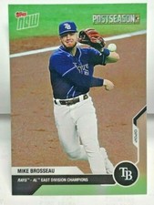 Mike Brosseau 2020 Topps Now Postseason #PS-24 - TAMPA BAY RAYS - SP /142