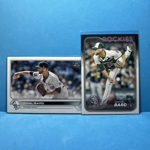 LOT - Daniel Bard - 2 CARDS - 2022 Topps #167 / 2024 Topps #320 - Picture 1 of 5