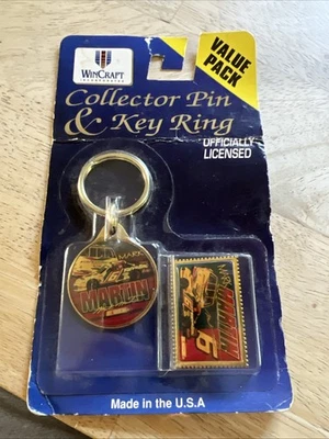 Vintage Mark Martin Collector’s Pin And Key Ring - Image 1 of 4