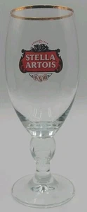 Calice birra One STELLA ARTOIS 16 oz vetro finitura oro - Foto 1 di 5
