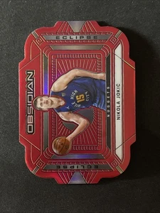 2020-21 Panini Obsidian Eclipse Electric Etch Red Flood Nikola Jokic #9 - Bild 1 von 2