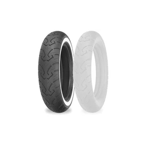 Shinko 250 Front Whitewall Tire - MT90-16 87-4101 - Picture 1 of 6